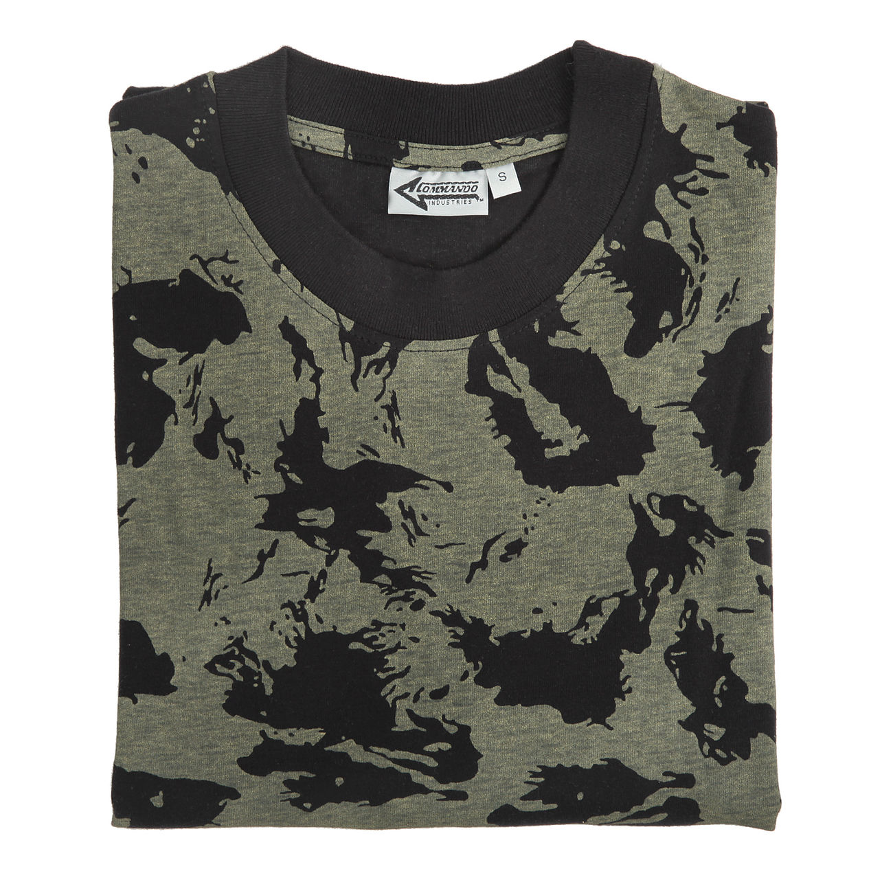 T-Shirt Tarnfarbe Night-Camo oliv Bild 1