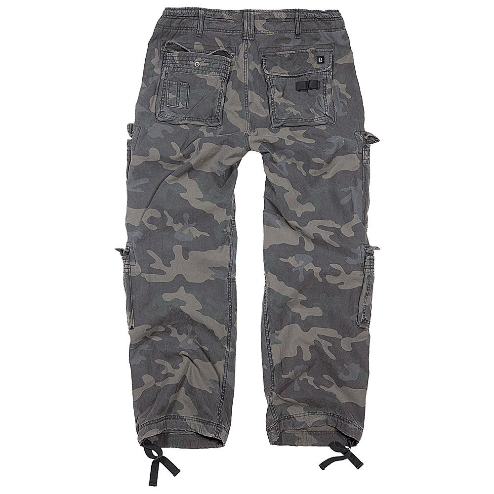 Brandit Cargohose Pure Vintage Trousers darkcamo Bild 1