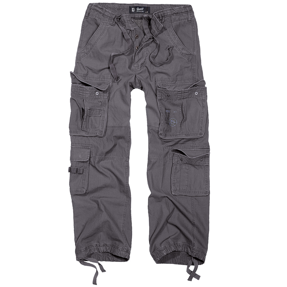 Brandit Cargohose Pure Vintage Trousers anthrazit