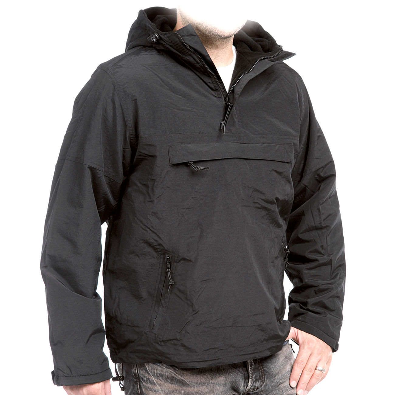 Brandit Windbreaker, schwarz Bild 2