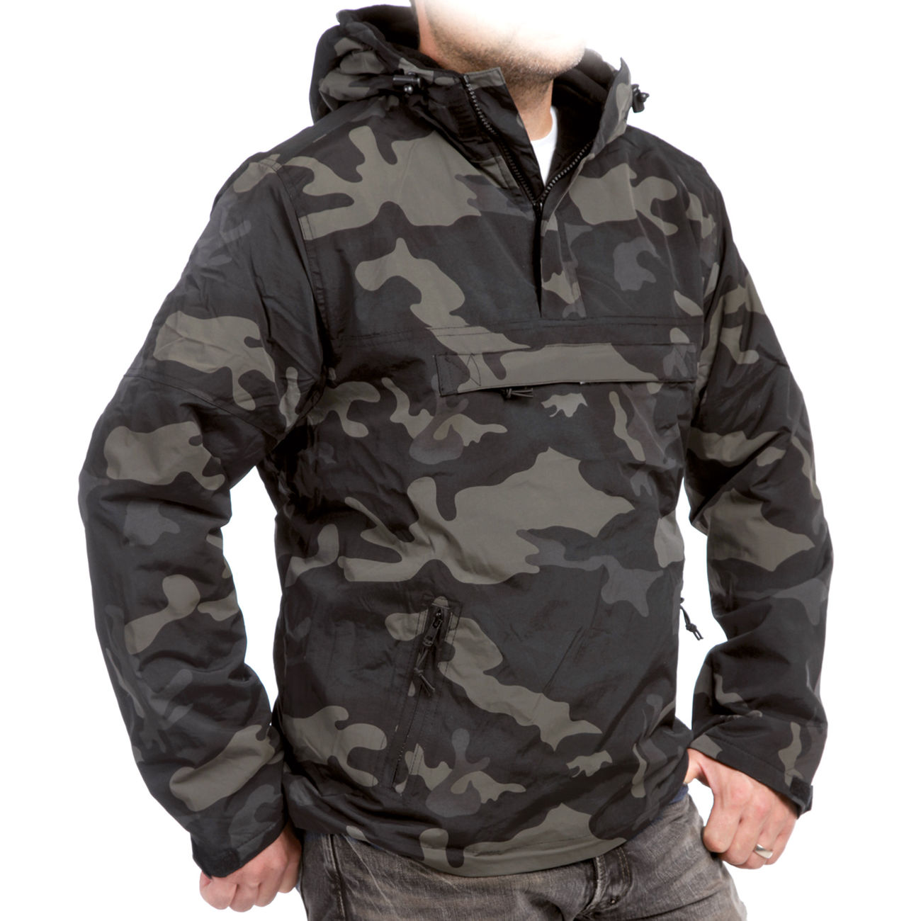 Brandit Windbreaker, darkcamo Bild 2