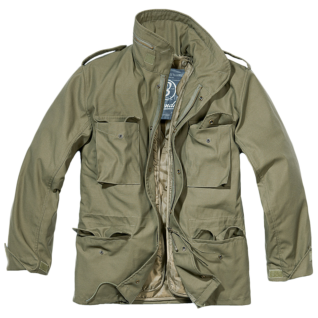 Brandit M65 Jacke Standard, oliv Kotte & Zeller BRANDIT M65 Giant Jacke oliv Der große Bundeswehr Shop