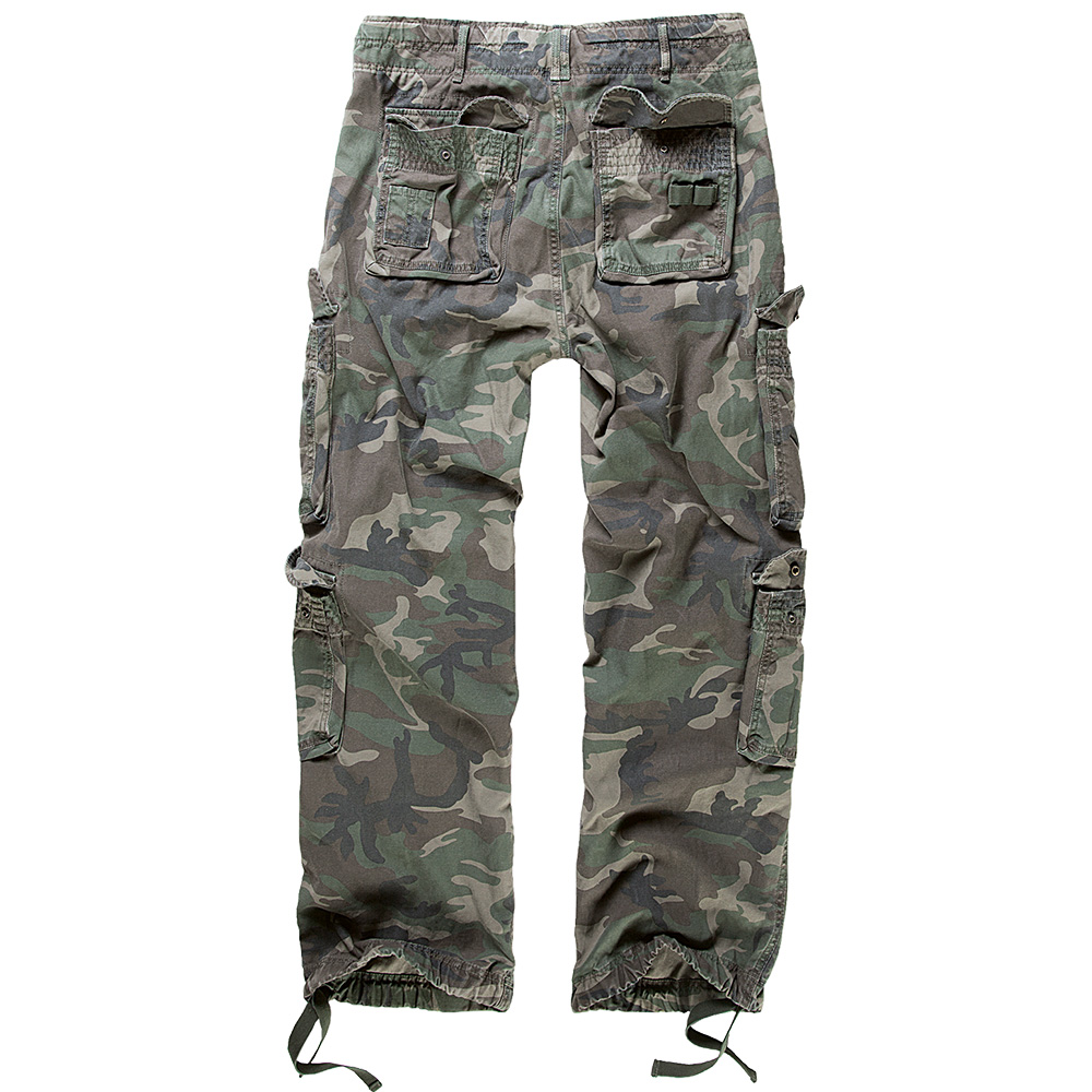 Brandit Cargohose Pure Vintage Trousers woodland Bild 1