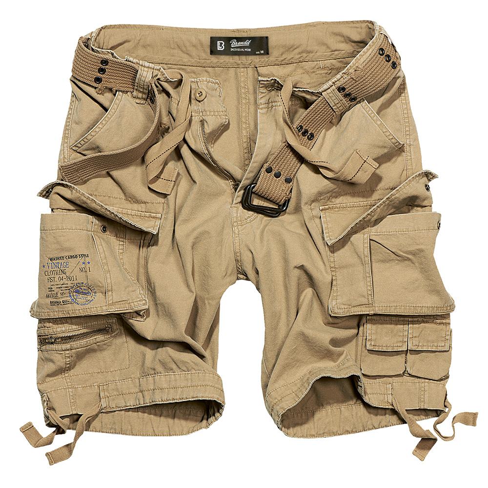 Brandit Savage Vintage Shorts beige