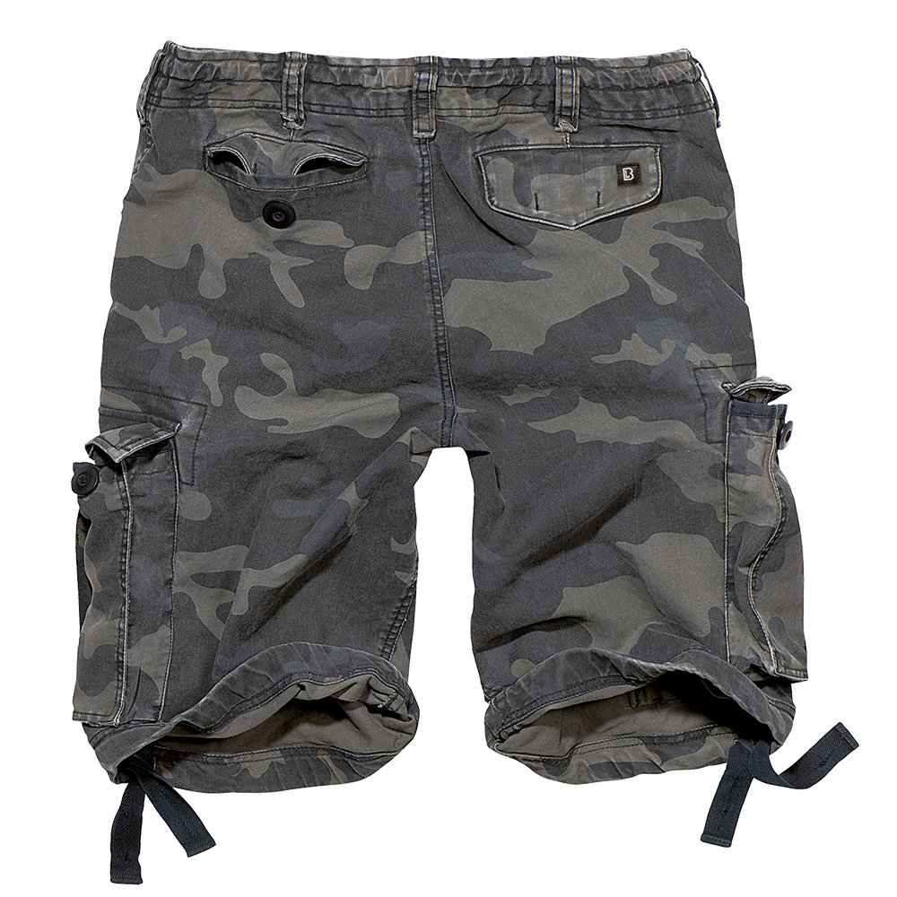 Brandit Vintage Classic Shorts darkcamo Bild 1