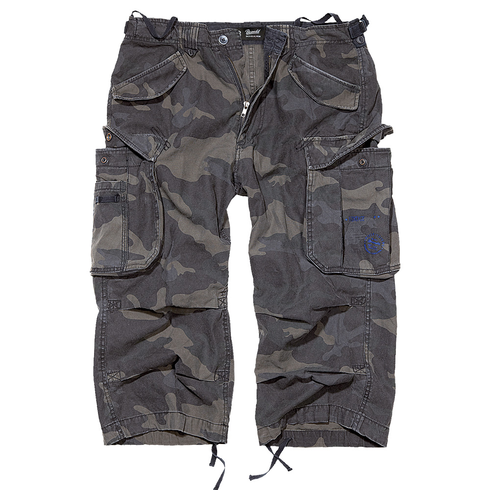 Brandit Industry Vintage 3/4 Short darkcamo