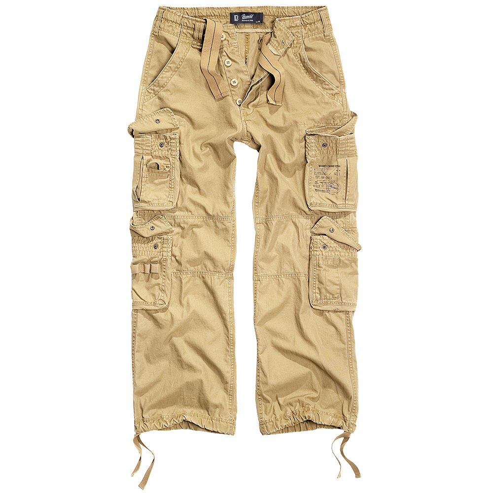 Brandit Cargohose Pure Vintage Trousers beige