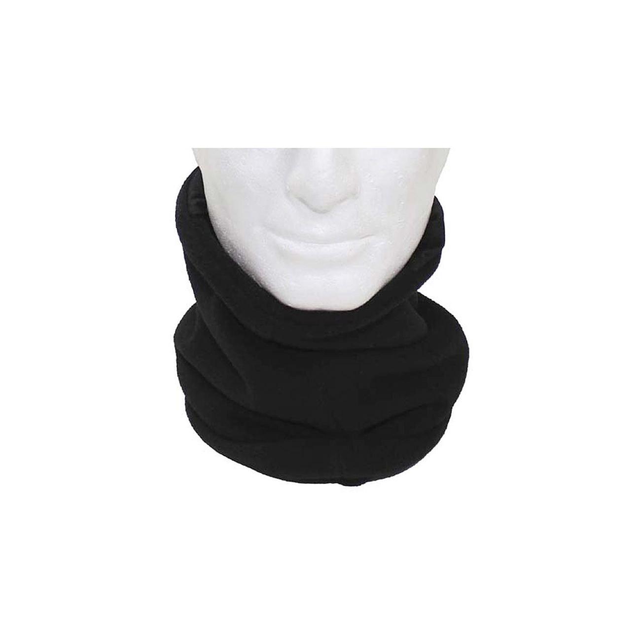 MFH Rundschal Fleece mit Kopfteil schwarz Bild 1