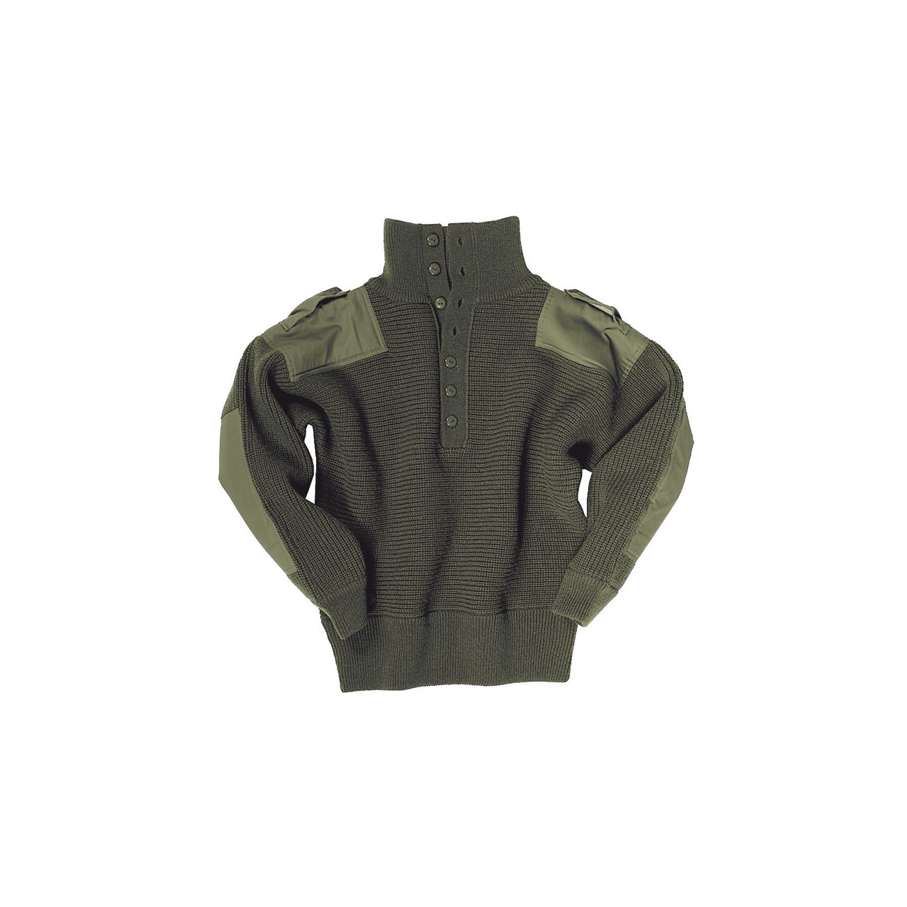 Mil-Tec Alpin-Wollpullover oliv