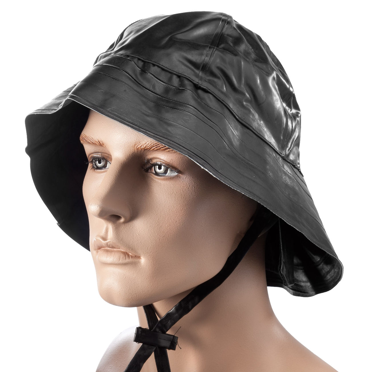 Chapeau Südwester Mil-Tec - Protection Pluie Et Vent - Bord Large - Tissu Polyester Imperméable - Taille S-XXL