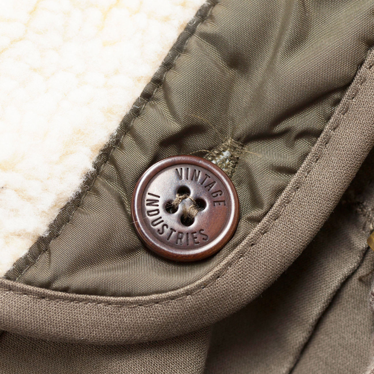 Vintage Industries Jacke Jackson Parka khaki Bild 4