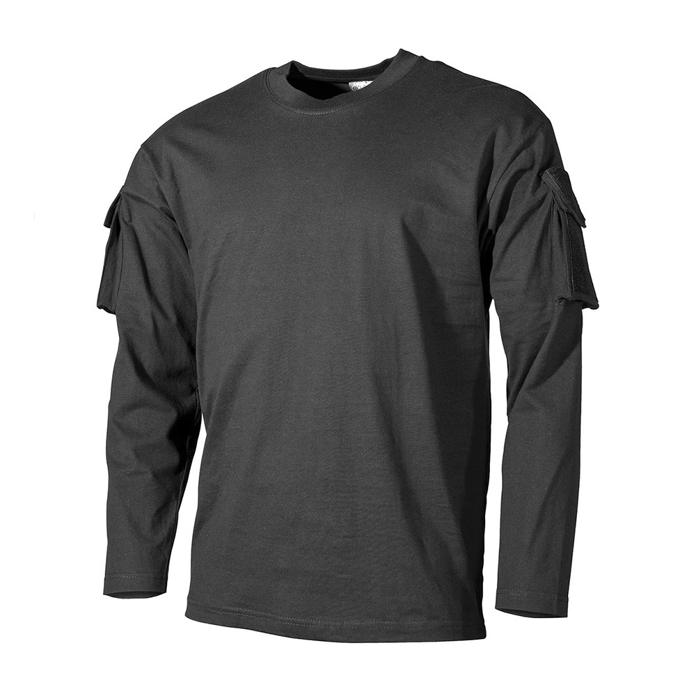 MFH Langarmshirts US schwarz