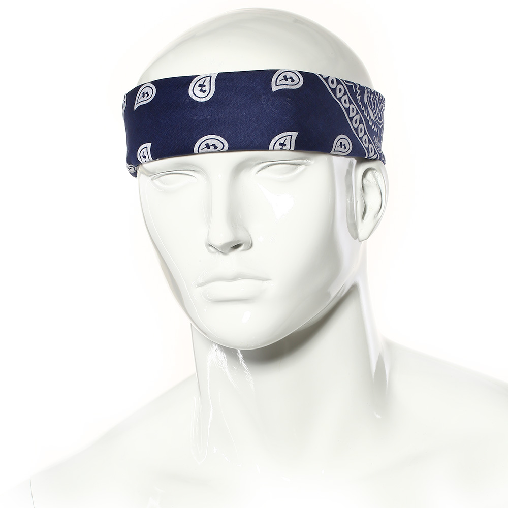 MFH Bandana Halstuch navyblau-wei Bild 2