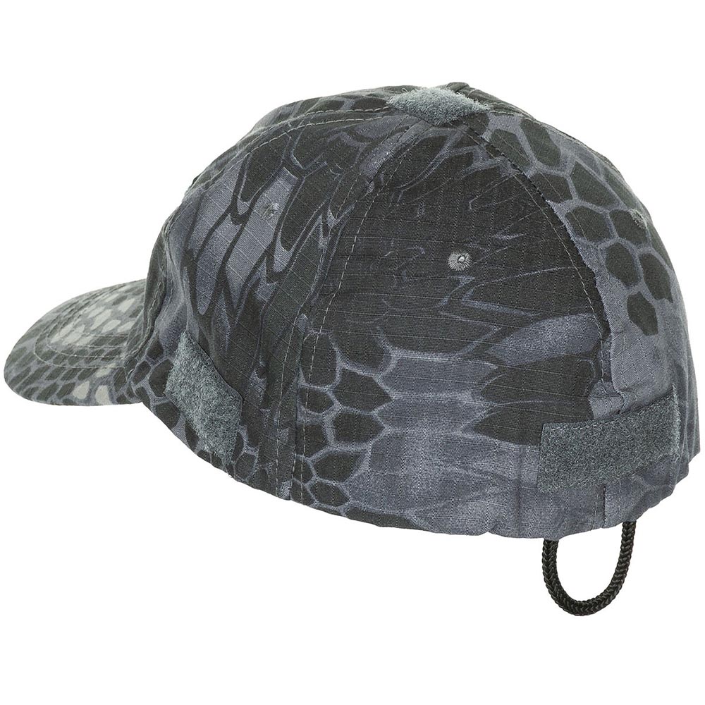 MFH Einsatz-Cap mit Klett snake black Bild 1