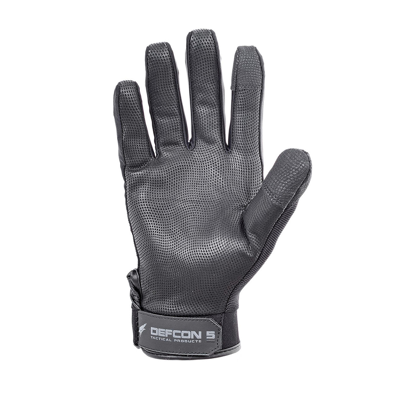 Defcon 5 Handschuhe mit Amara u. Leder Schwarz Bild 1