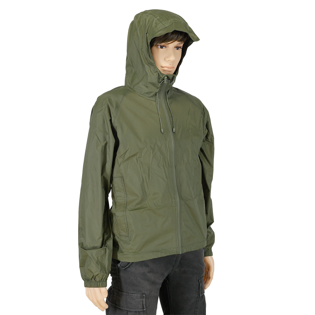 Mil-Tec Regenjacke Quickpack Oliv Bild 1