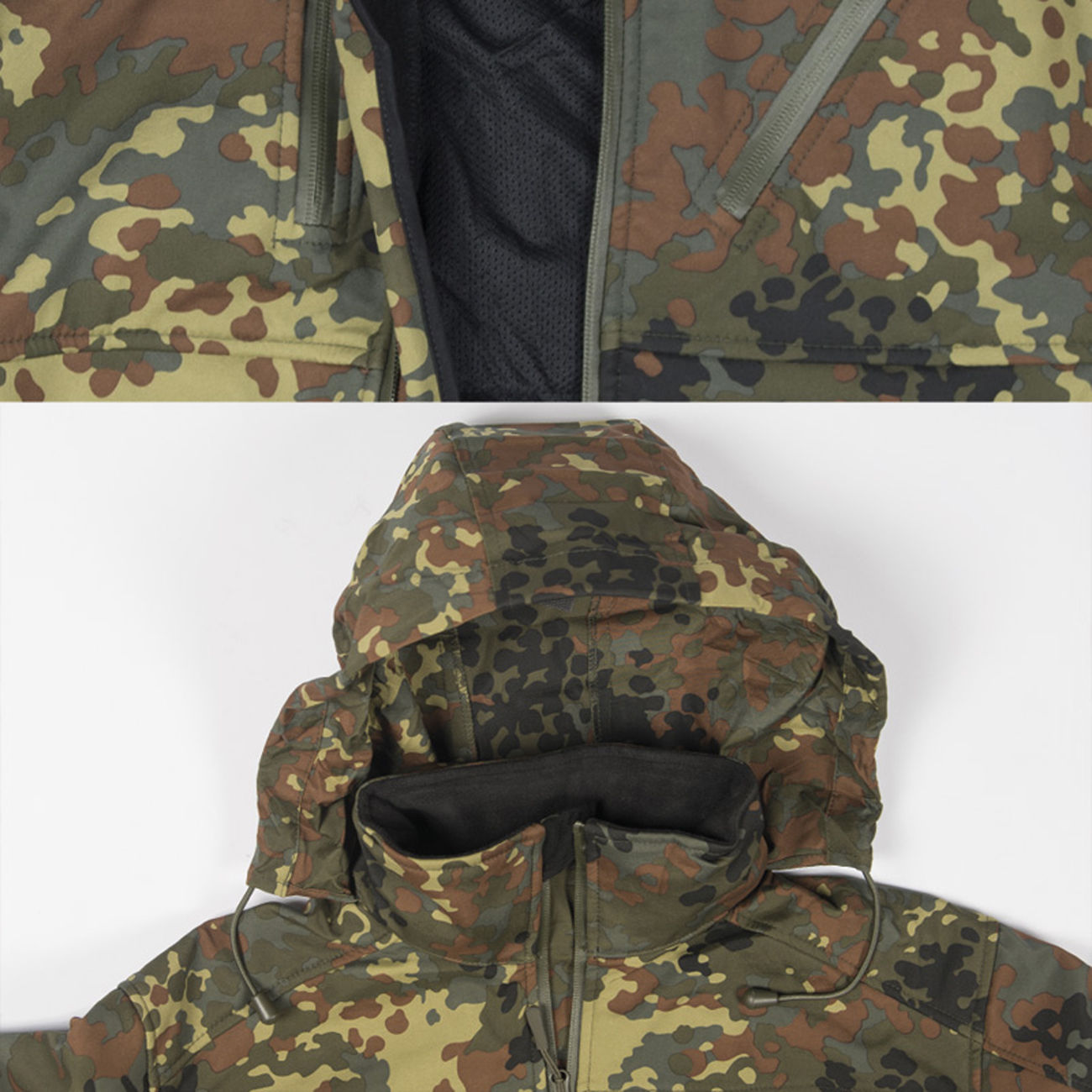 Mil-Tec Softshelljacke SCU 14 Flecktarn Bild 1