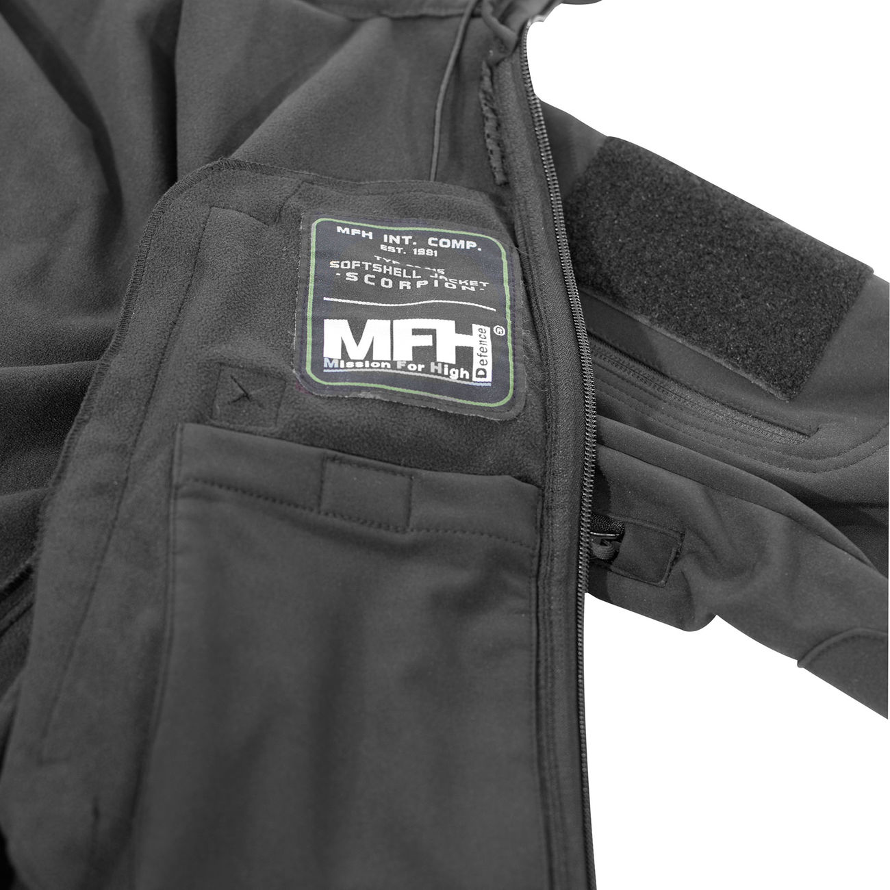 mfh soft shell jacke scorpion schwarz xxl mfh soft shell jacke scorpion schwarz xxl