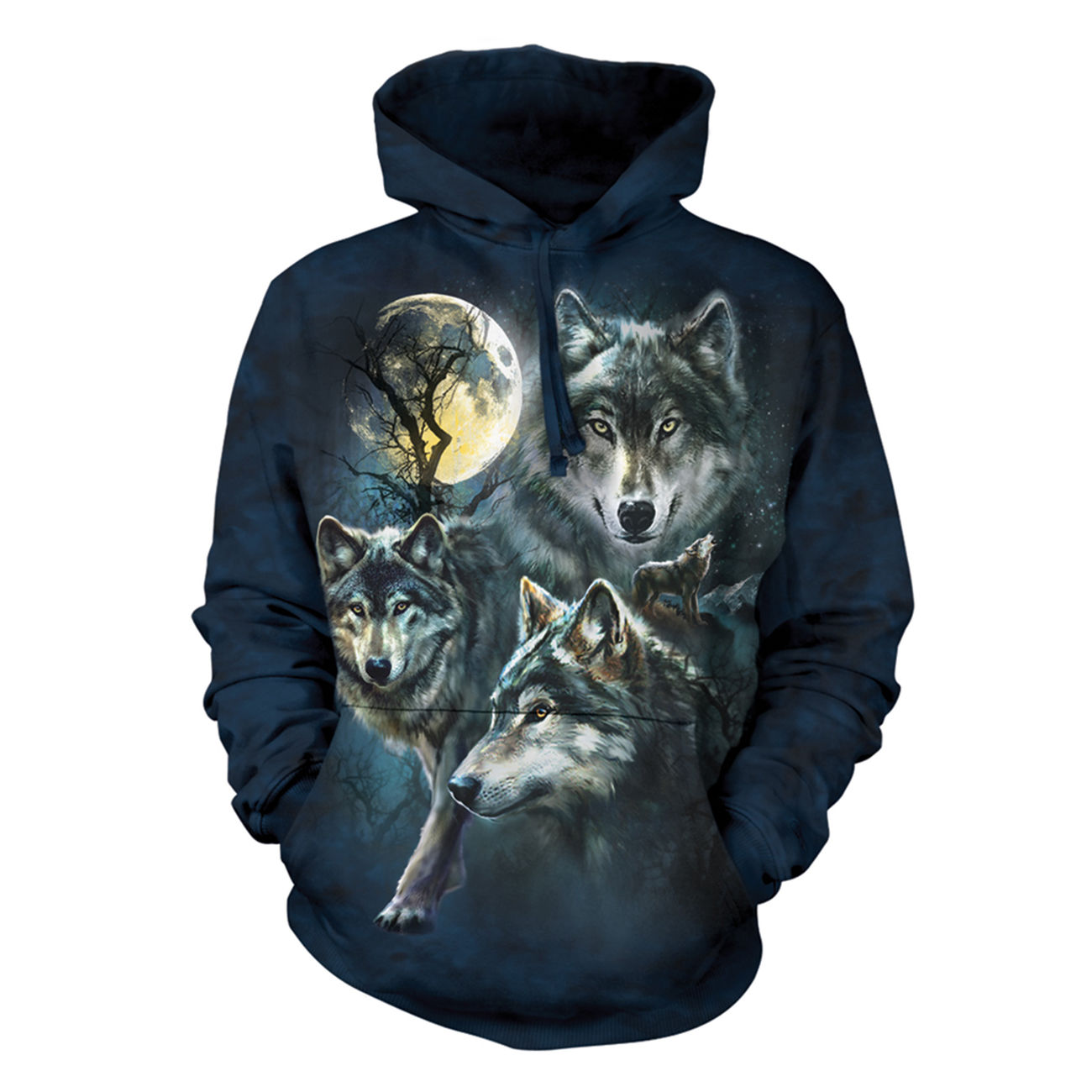 Mountain Kapuzensweatshirt Moon Wolves