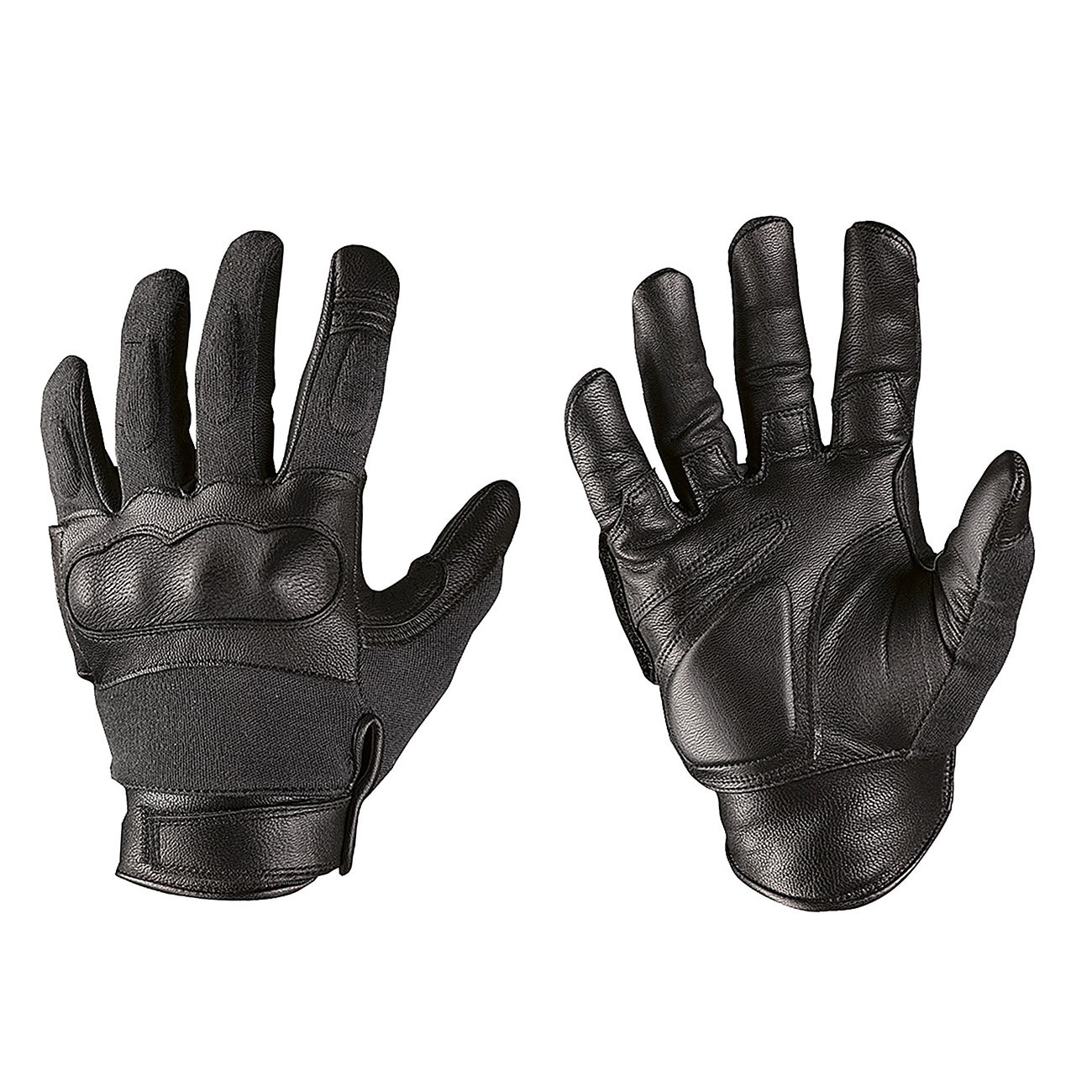 Mil-Tec Handschuhe Tactical Leder/Kevlar schwarz