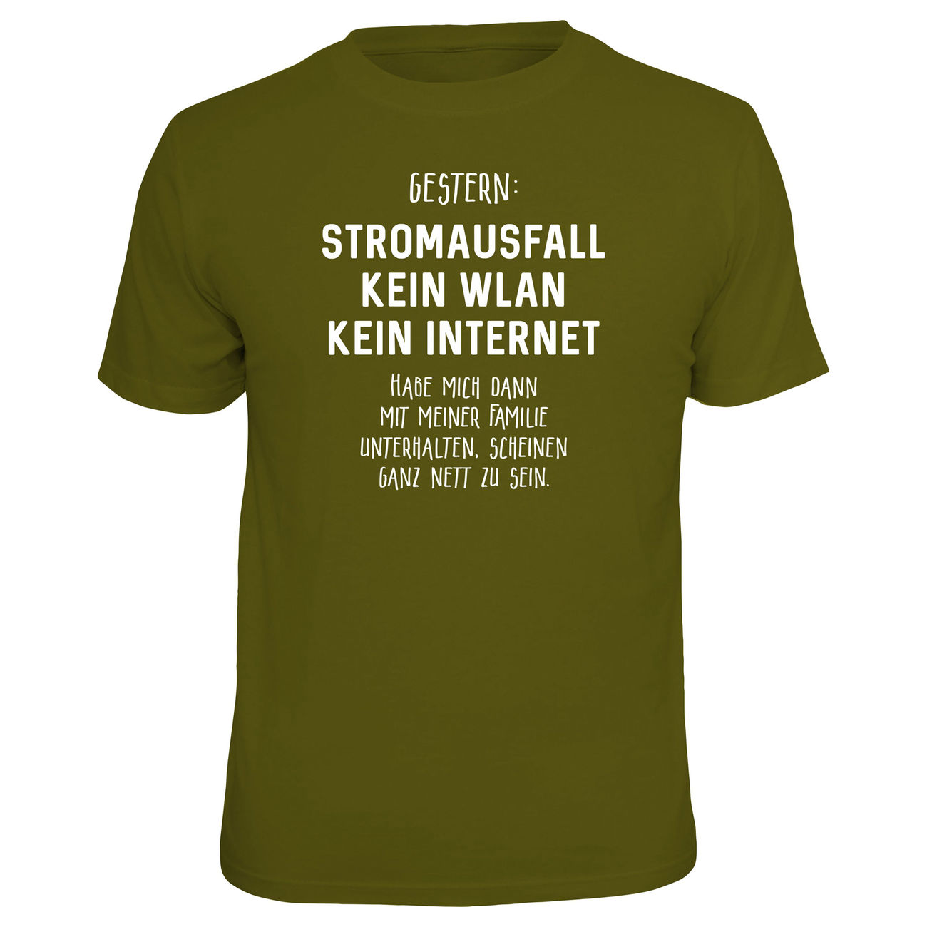 Rahmenlos T-Shirt Kein Internet