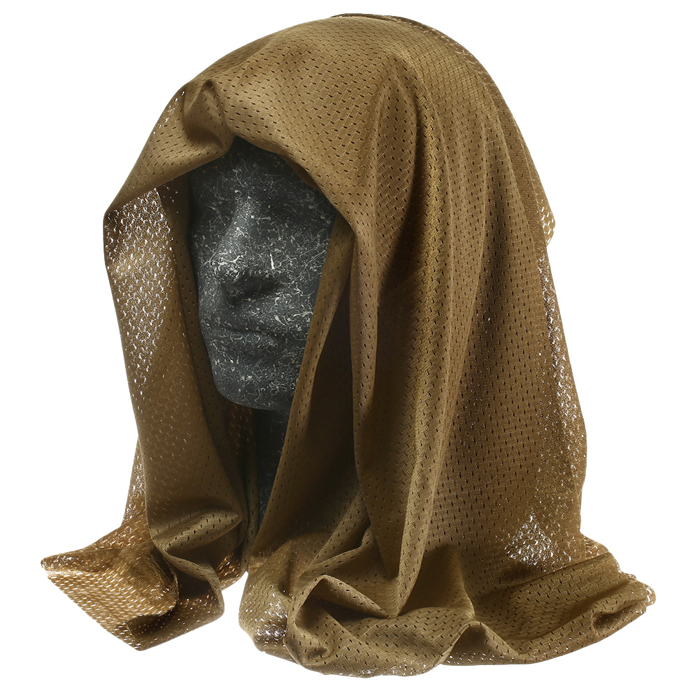 Mil-Tec Netzschal Mesh dark coyote Bild 1