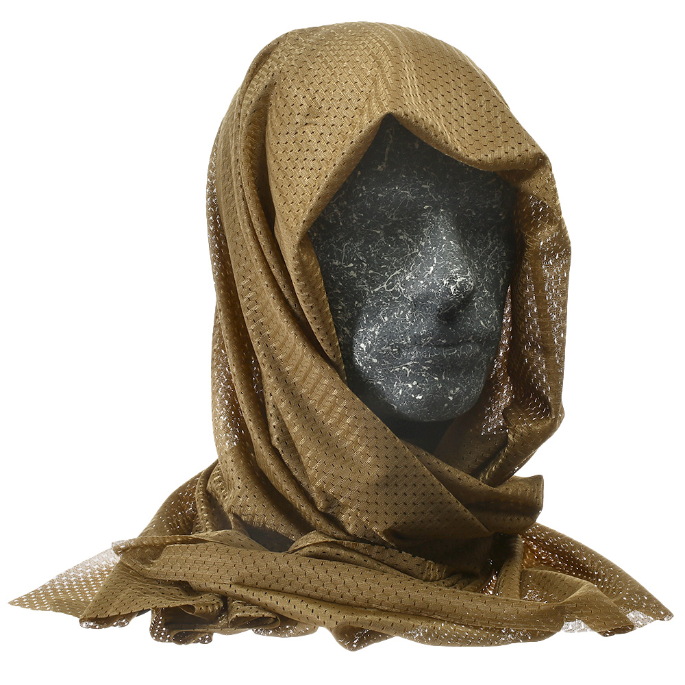 Mil-Tec Netzschal Mesh dark coyote Bild 1