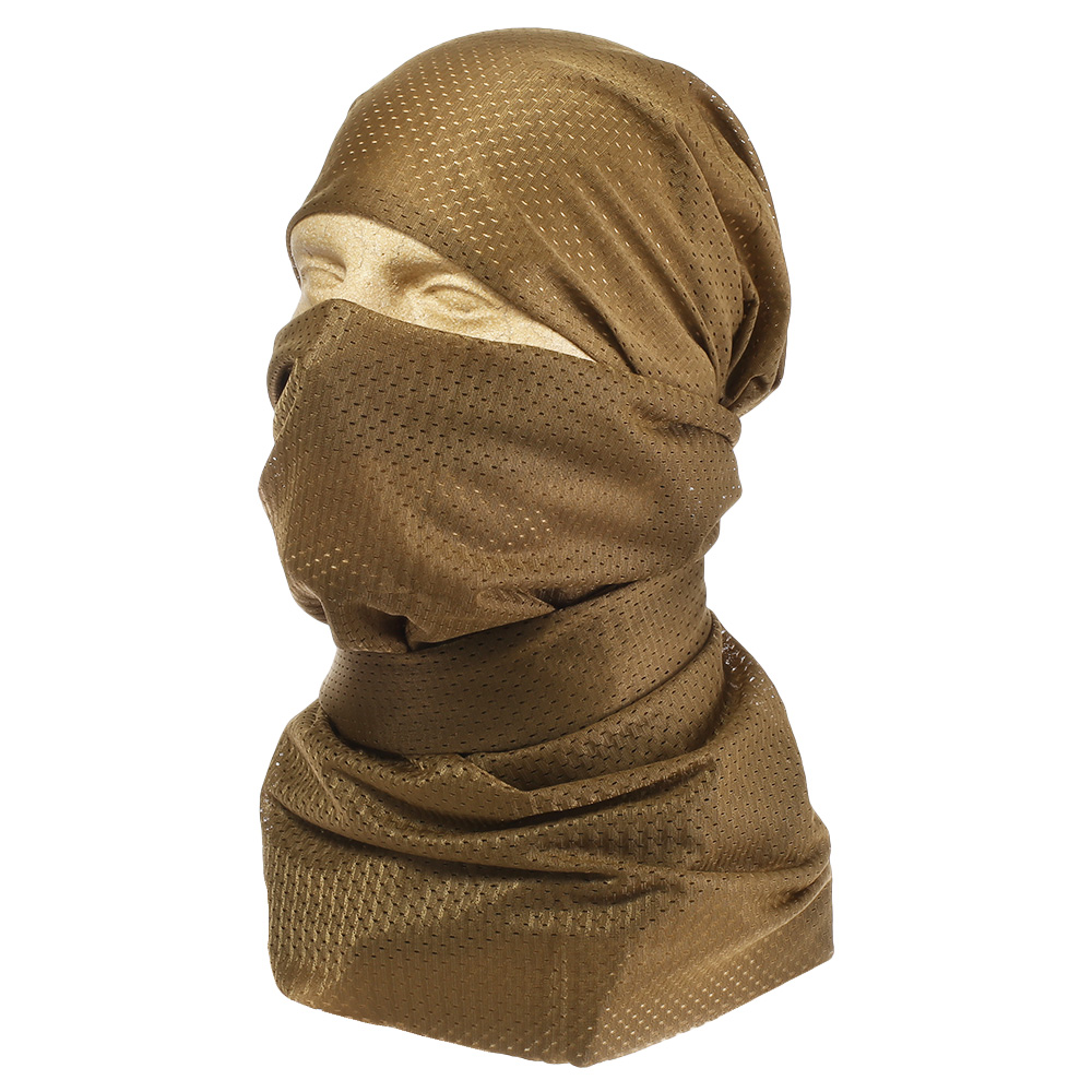 Mil-Tec Netzschal Mesh dark coyote Bild 1
