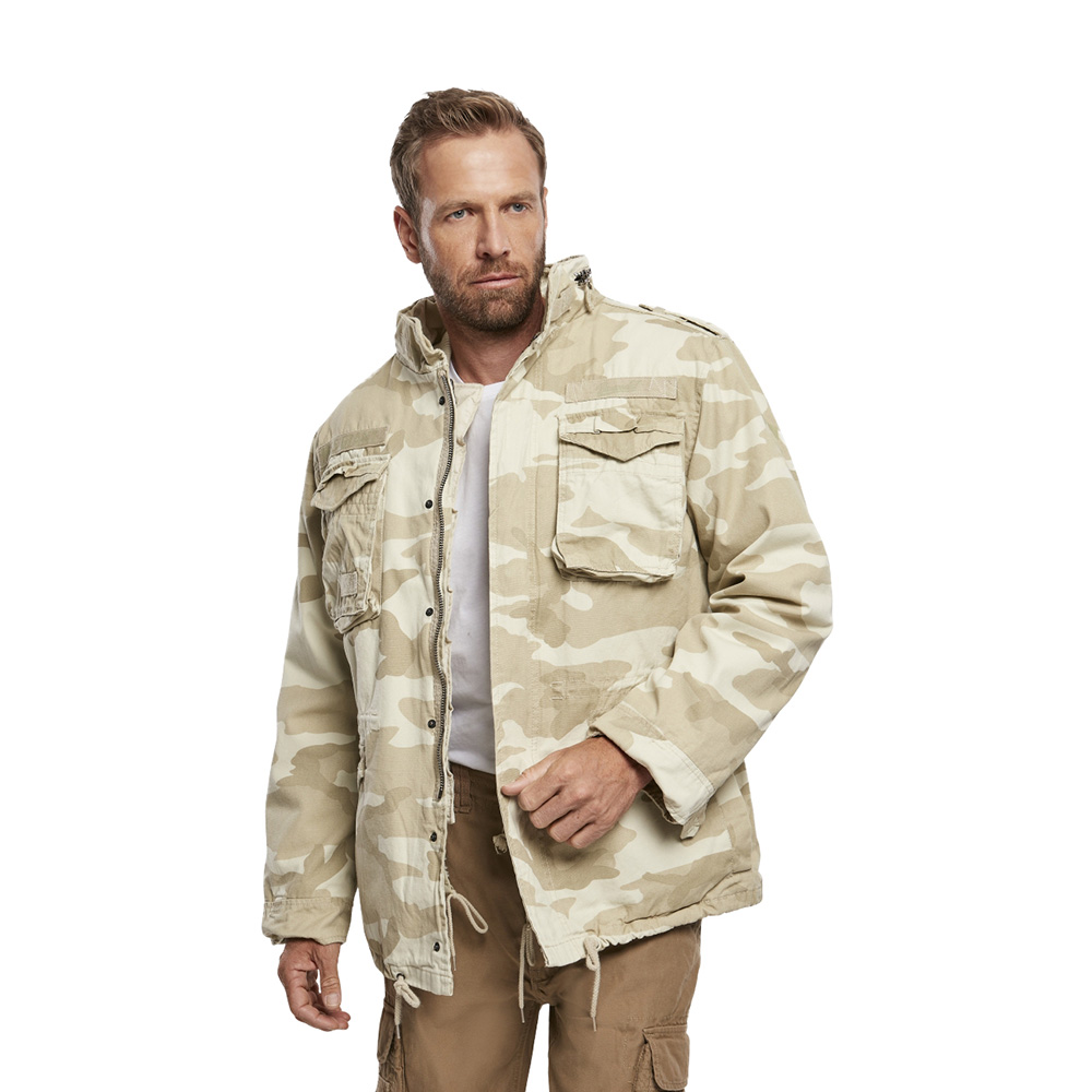 Brandit Jacke M65 Giant sandstorm camo mit herausnehmbarem Futter Bild 1