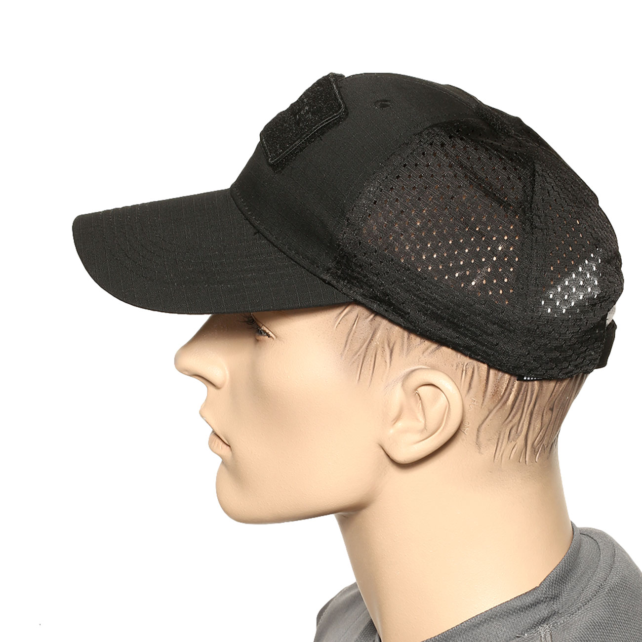 Mil-Tec Baseball Cap Netz schwarz Bild 1