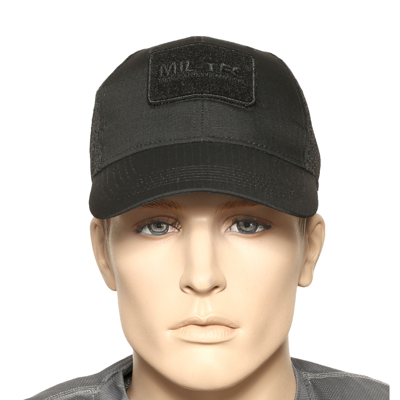 Mil-Tec Baseball Cap Netz schwarz Bild 4