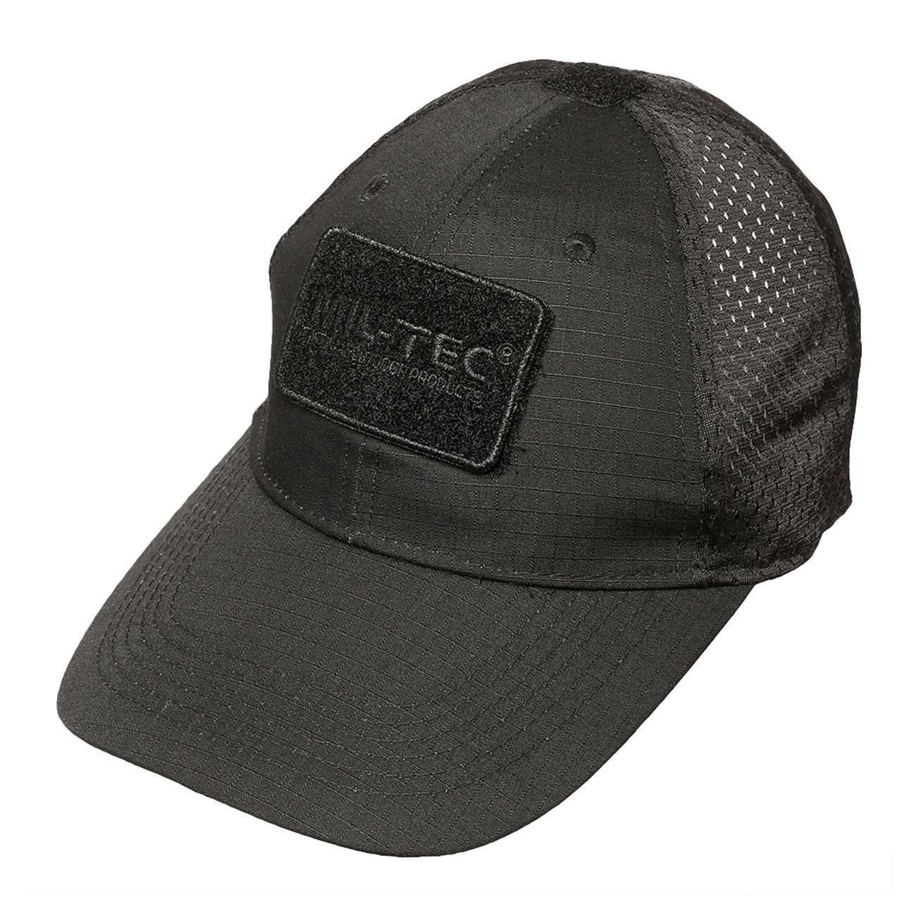 Mil-Tec Baseball Cap Netz schwarz Bild 5