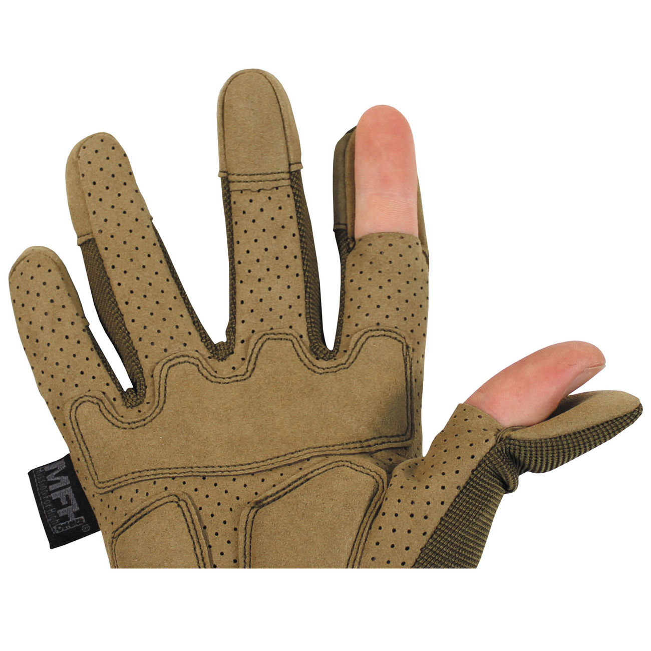 MFH Tactical Handschuhe Action coyote tan Bild 1