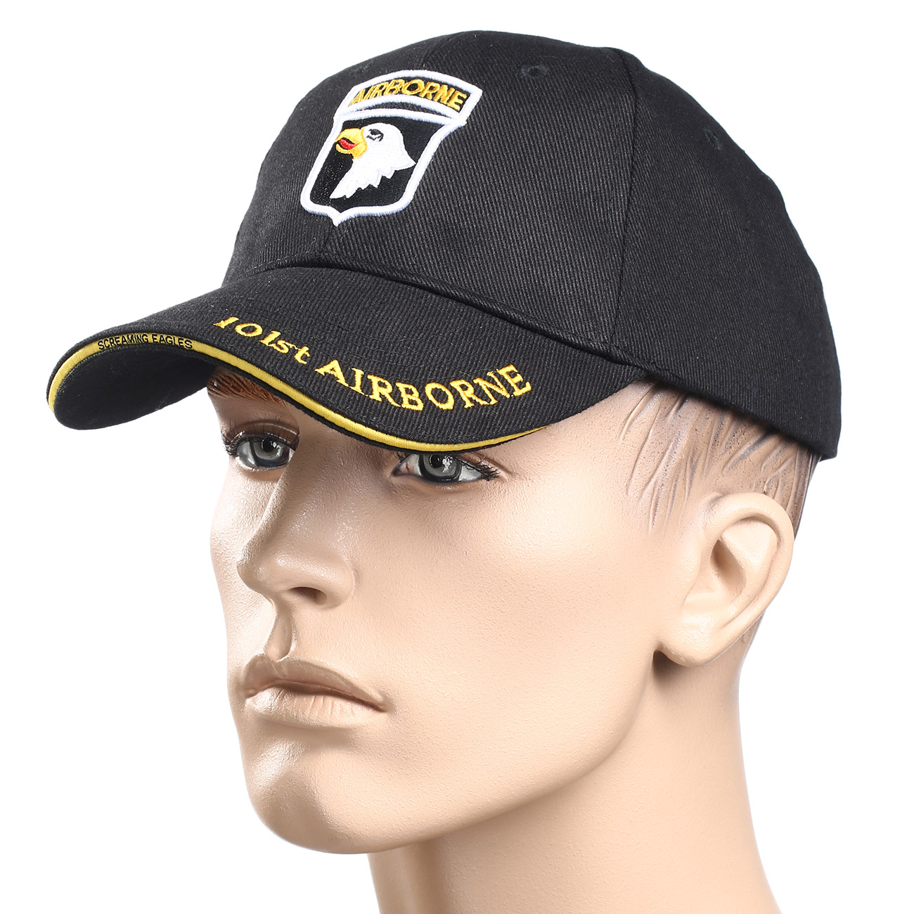 Fostex Baseball Cap 101st Airborne Army schwarz