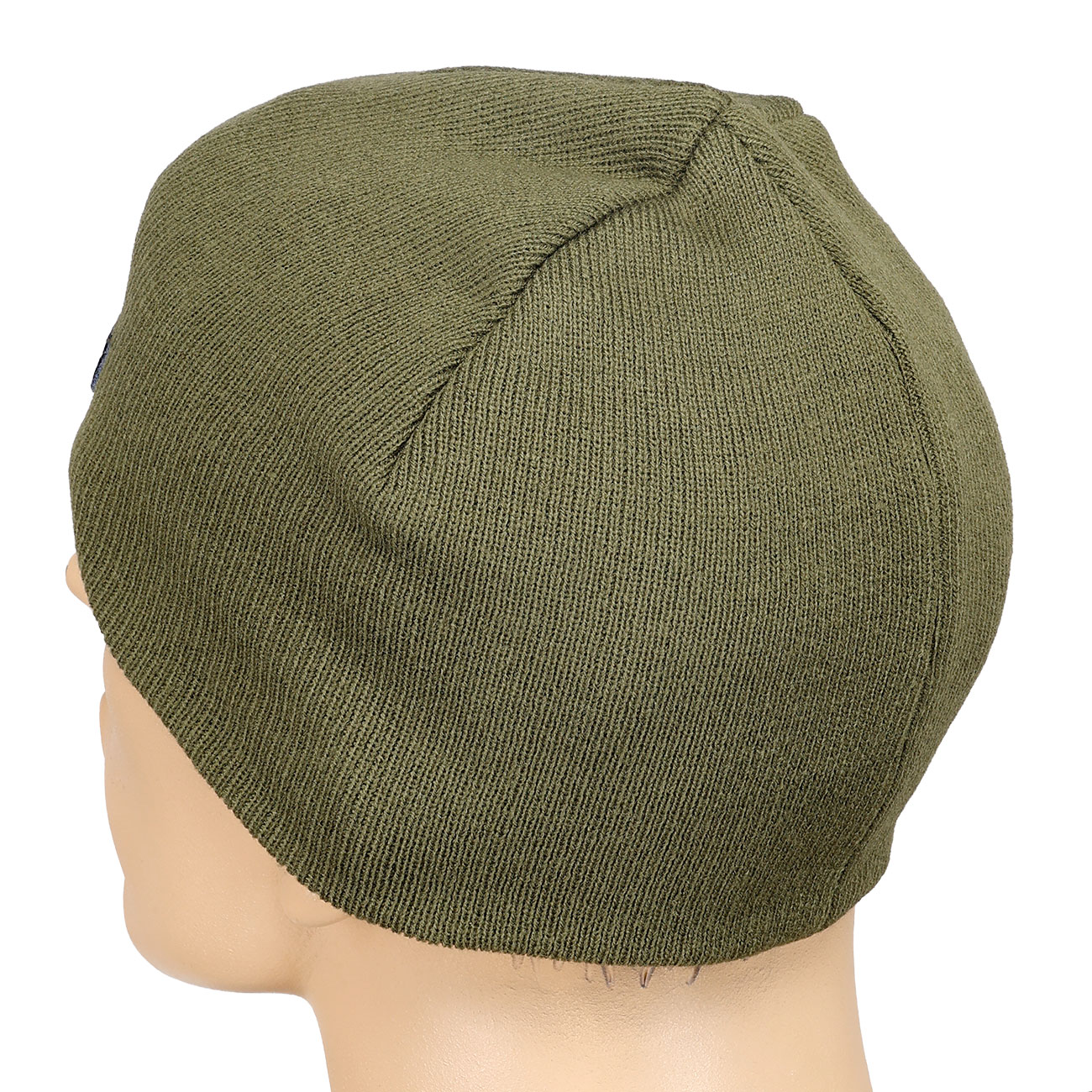 Strickmtze Beanie WWII oliv Bild 1