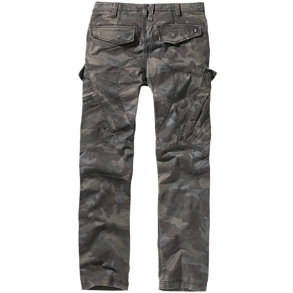 Brandit Hose Adven Slim Fit darkcamo Bild 1