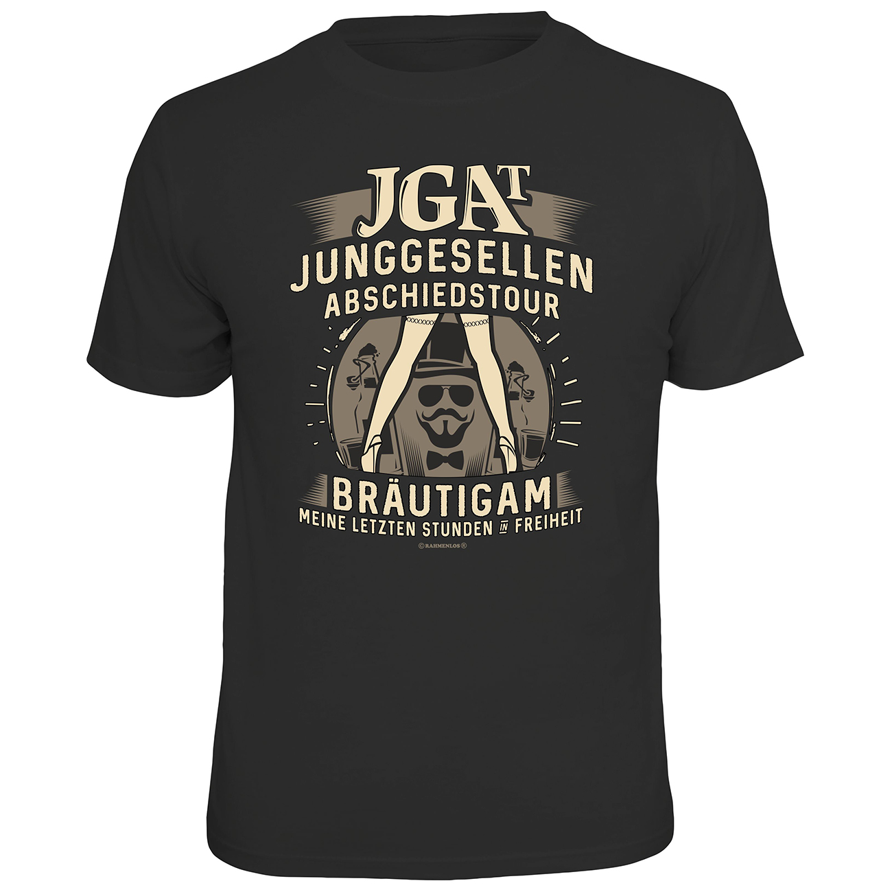 Rahmenlos T-Shirt JGA Tour Brutigam