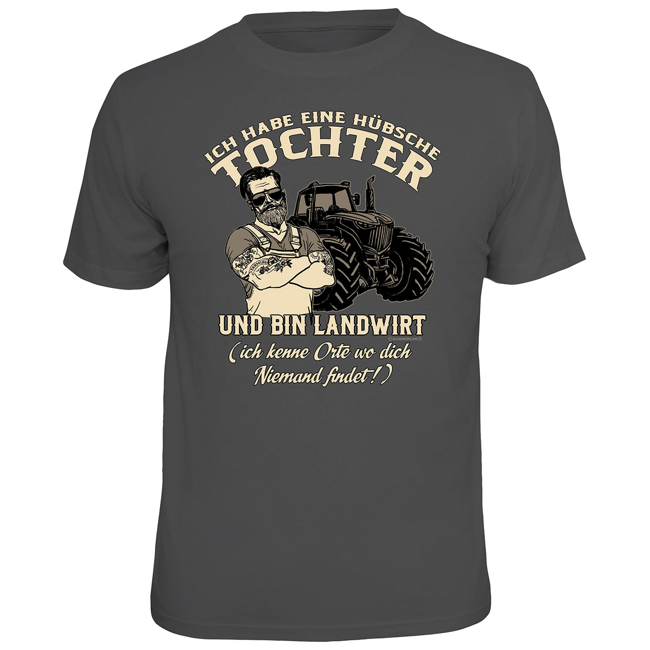 Rahmenlos T-Shirt Landwirt Tochter - Kotte & Zeller