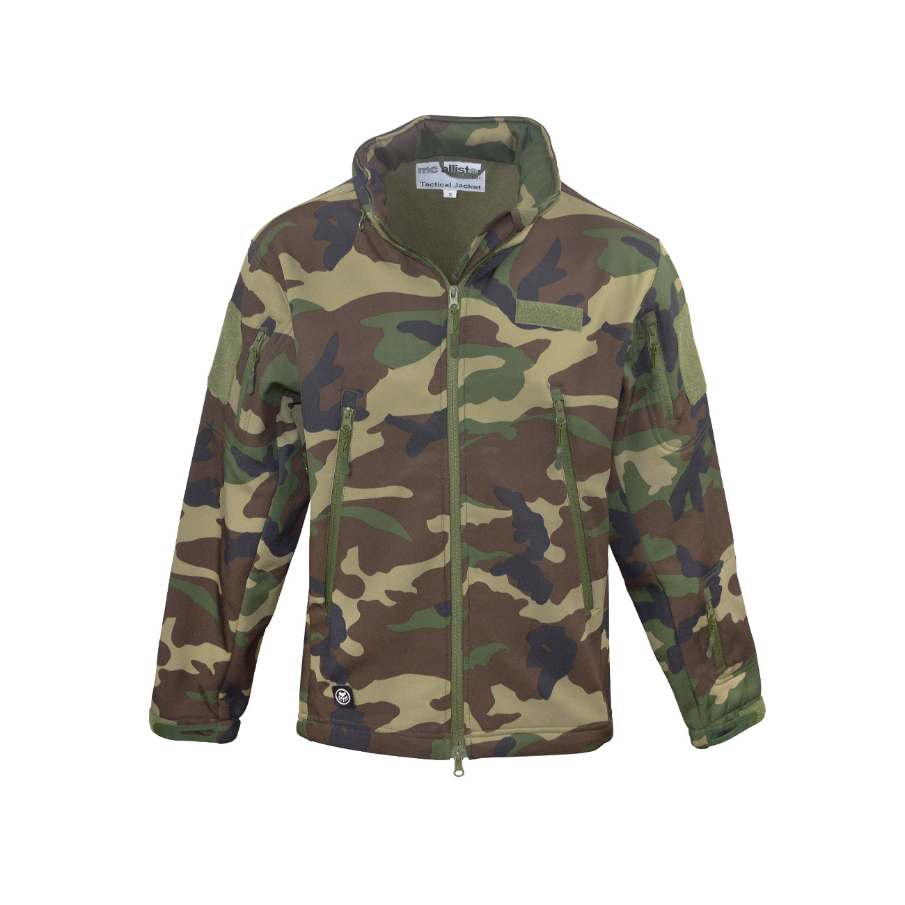 Mc Allister Softshelljacke TAC Style woodland