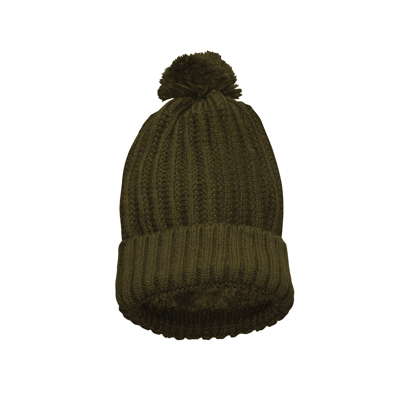 McAllister Bommelmtze oliv mit Teddy-Fleece gefttert
