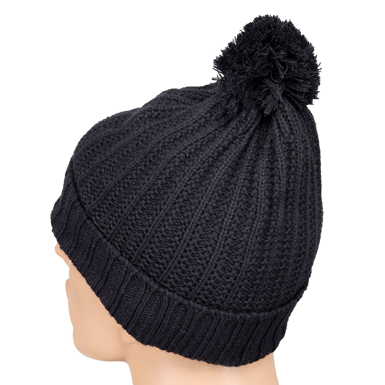 McAllister Bommelm�tze navy gef�ttert Einheitsgr��e Bild 1