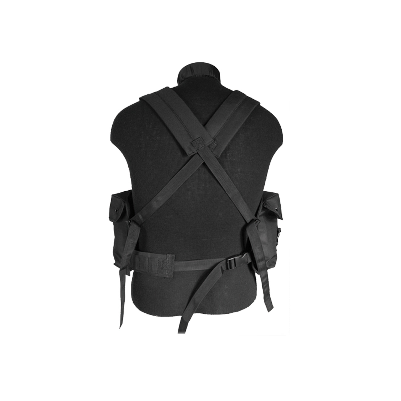 Mil-Tec Chest Rig 6-Pocket schwarz Bild 1