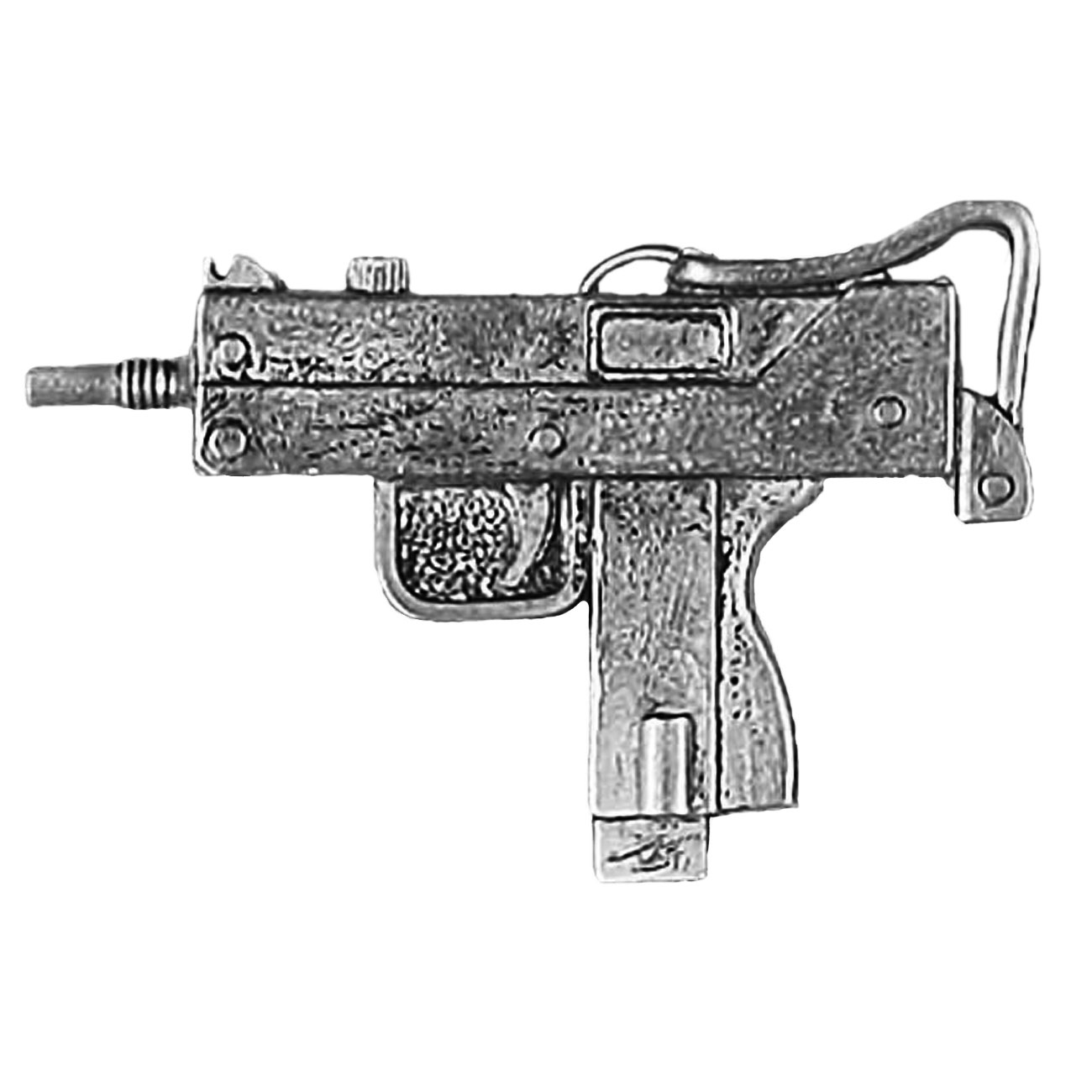 MobTown Grtelschnalle MAC10