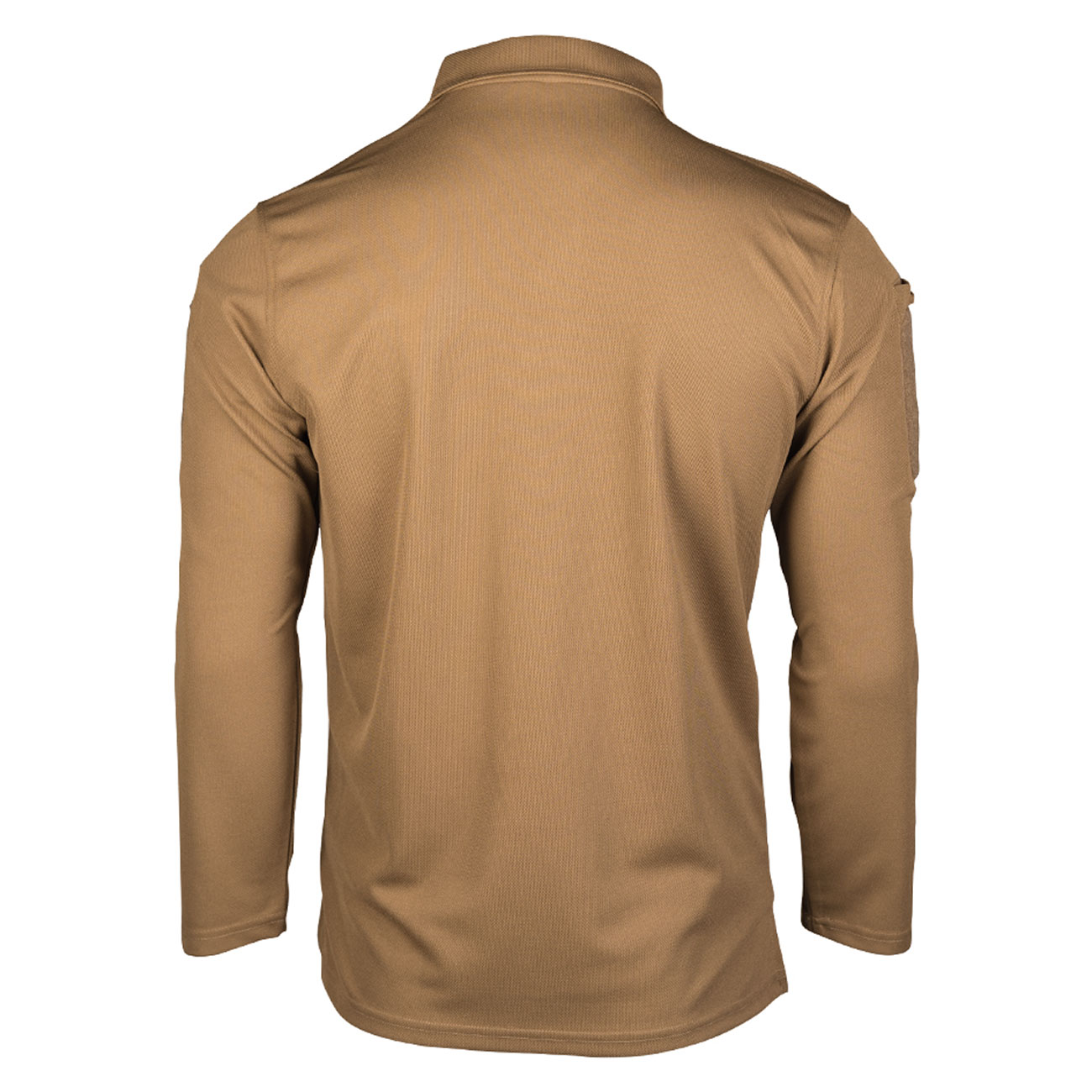 Mil-Tec Poloshirt Langarm Tactical Quick Dry dark coyote Bild 2