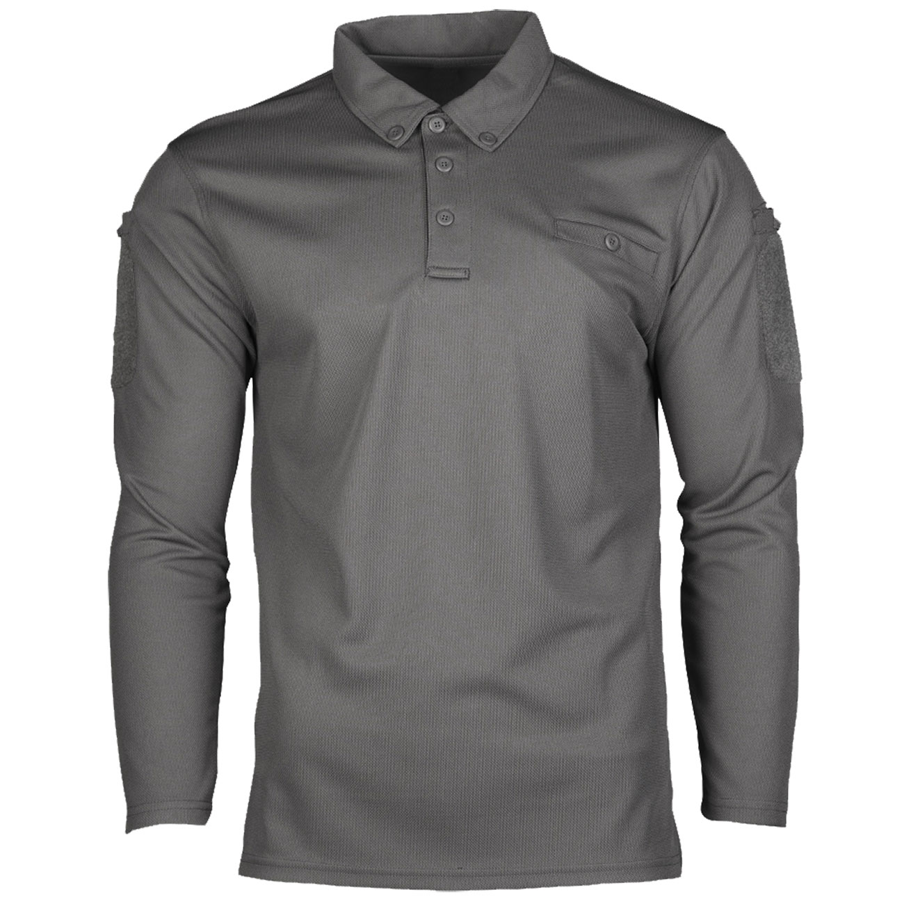 Mil-Tec Poloshirt Langarm Tactical Quick Dry urban grey