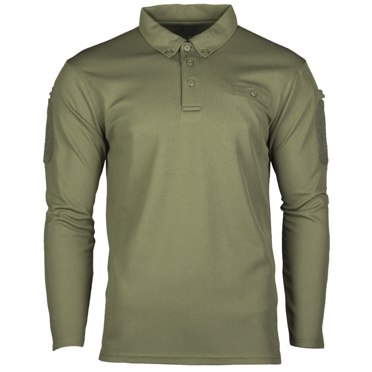 Tactical Poloshirt Langarm Tactical Quick Dry oliv