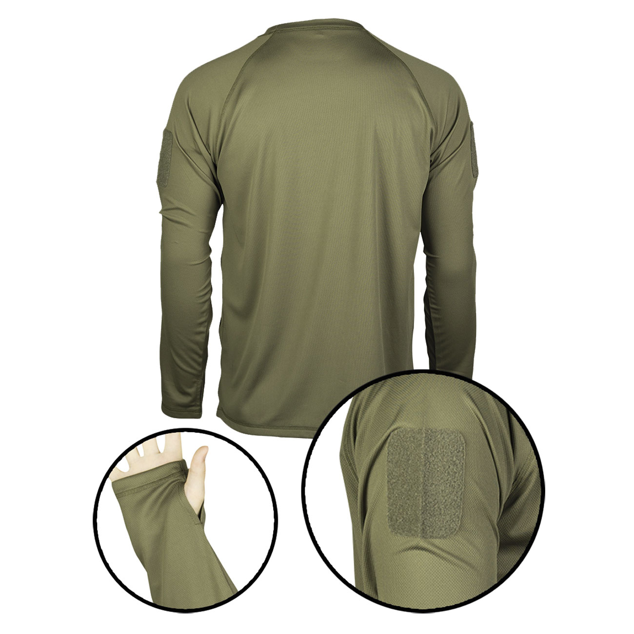 Mil-Tec Tactical Dry kaufen oliv Langarmshirt Quick