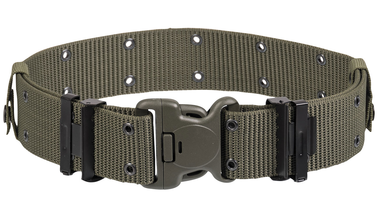 US Lochkoppel LC2 schwarz Gürtel BW Bundeswehr Koppel SWAT Army Security 