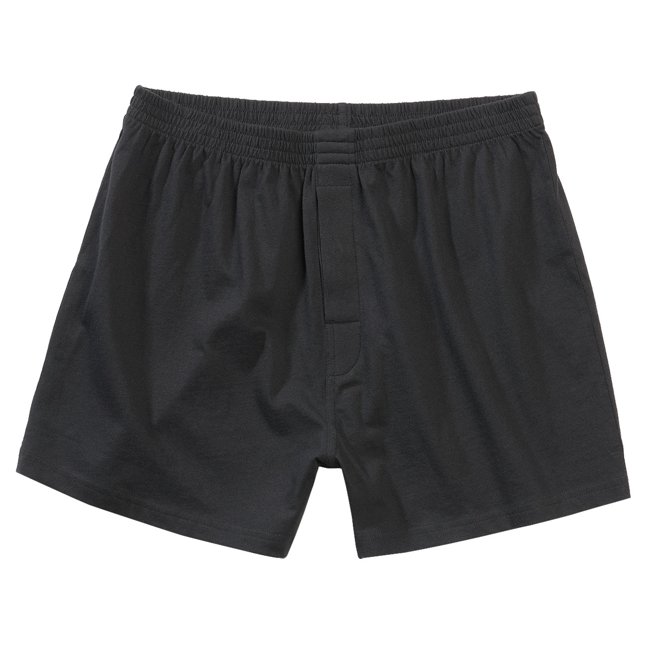 Brandit Boxershorts LOGO pacco 2er a white black 