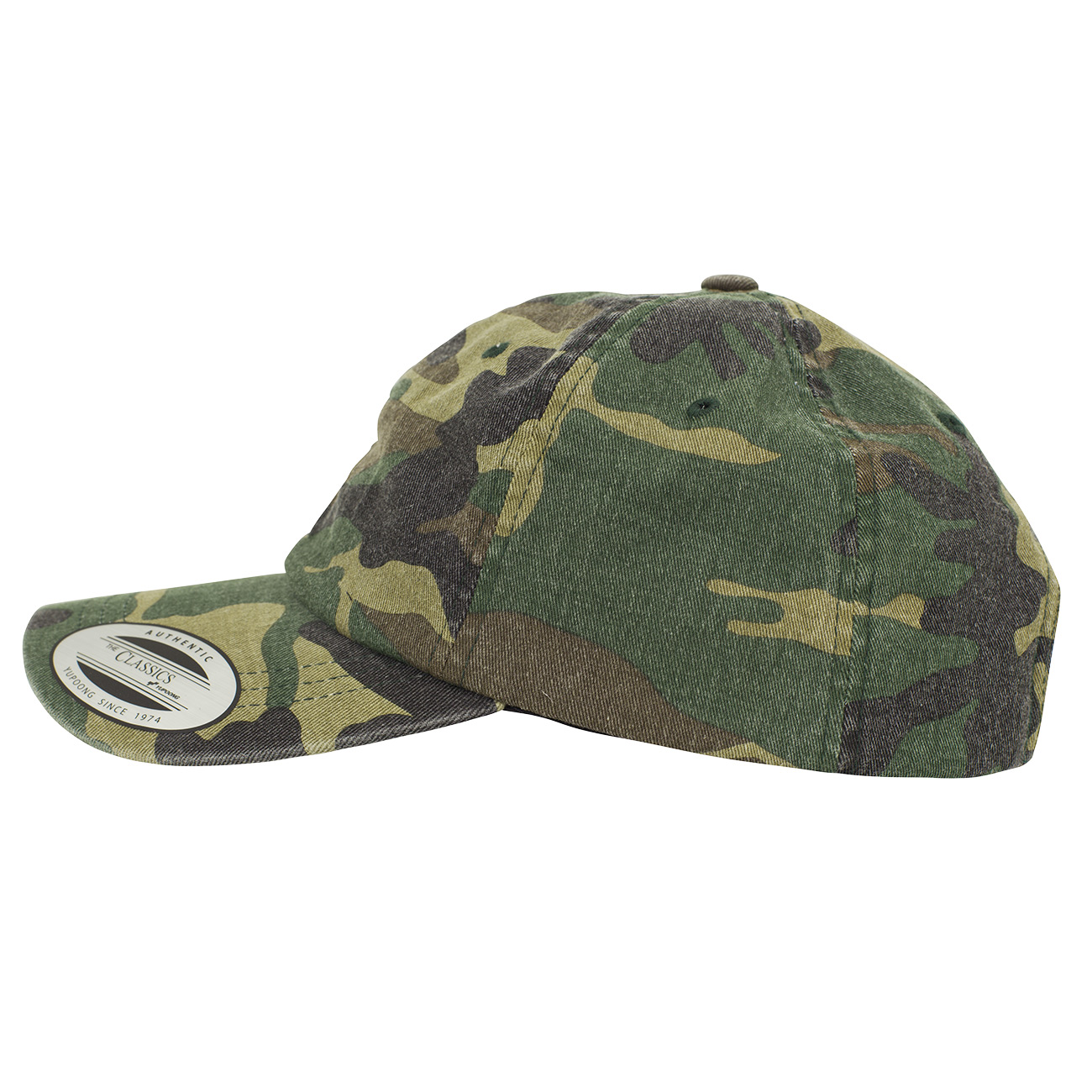 Baseball Cap Low Profile Camo Washed Cap woodland kaufen Kotte & Zeller